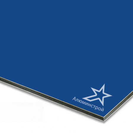 Алюминиевая композитная панель 3 мм (0.21) 1500х4000 RAL 5005