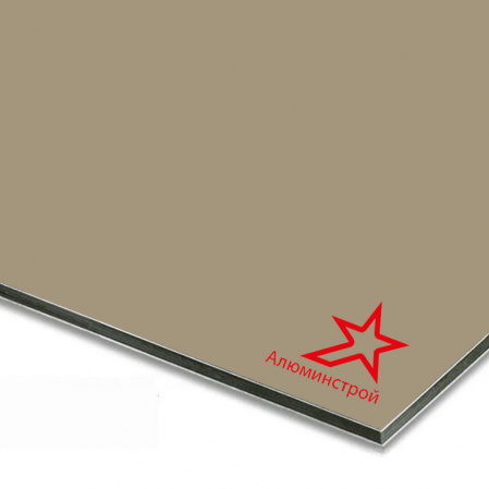 Алюминиевая композитная панель 3 мм (0.21) 1500х4000 RAL 1019