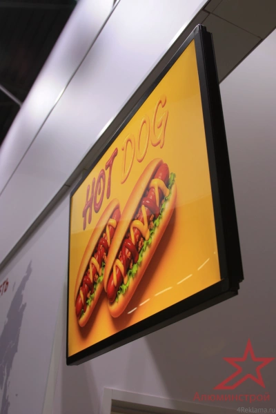 Световая панель подвесная к потолку (600*800) 24W, напряжение 220В, без адаптера