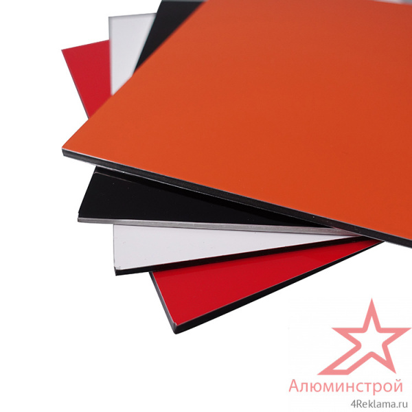 Алюминиевая композитная панель 3 мм (0.3) 1500х4000 серия Классик в Екатеринбурге