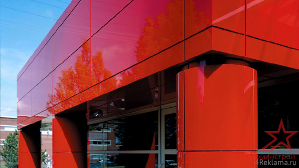 Алюминиевая композитная панель 3 мм (0.3) 1500х4000 серия Глянец в Екатеринбурге