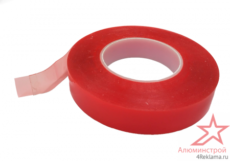 Лента двусторонняя прозрачная ADHESER на основе полиэстера прозрачная лента ADHESER на основе полиэстера