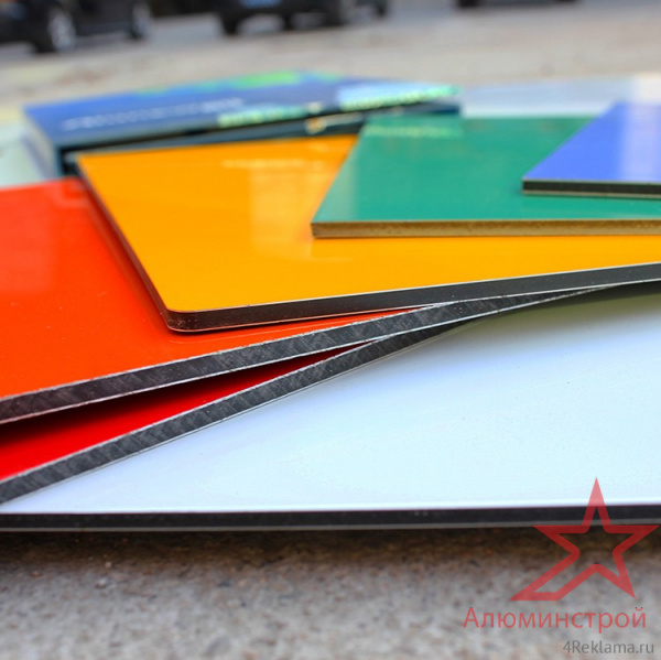 Алюминиевая композитная панель 3 мм (0.3) 1500х4000 серия Классик в Екатеринбурге